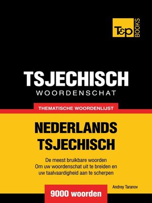 cover image of Thematische woordenschat Nederlands-Tsjechisch